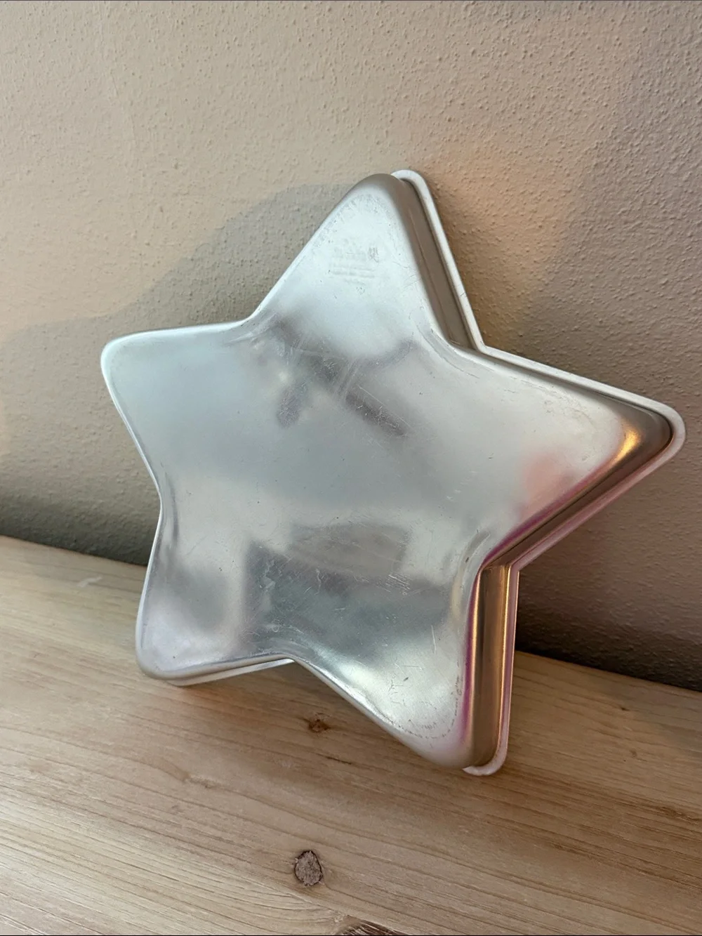 1971 Wilton Silver Star-Shaped Cake Pan